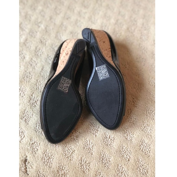 Prada Black Patent Leather Wedge - Picture 4 of 8